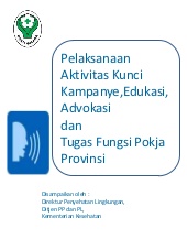 Pelaksanaan Kampanye, Edukasi dan A...