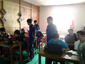 Peserta Pelatihan Blog